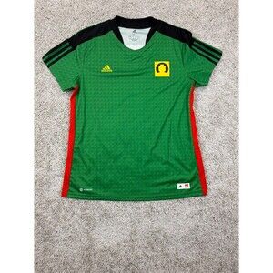 adidas x LEGO Men's L Green AEROREADY T-Shirt Brick Print Soccer Jersey NWT